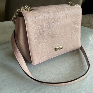 Kate Spade Crossbody - Leather with brass/ gold color in strap detail
